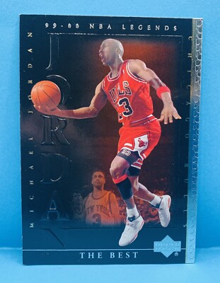 NBA MICHAEL JORDAN 1999-00 UPPER DECK BASKETBALL BULLS Air of