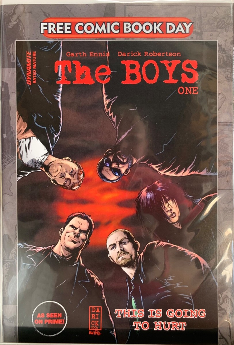 THE BOYS #1 FREE COMIC BOOK DAY SPECIAL FCBD DYNAMITE GARTH ENNIS