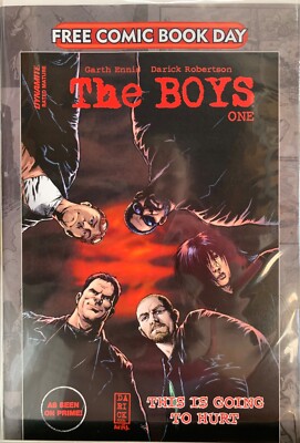 THE BOYS #1 FREE COMIC BOOK DAY SPECIAL FCBD DYNAMITE GARTH ENNIS
