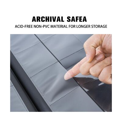 morabto graded card binder Amazon.com: MORABTO Card Binder 16 Pocket,Trading Card Binder Holds up to  1408 Cards with 44 Sleeves,Zipper Card Holder Album Compatible with  TCG/Sports Cards-Black : Toys & Games main image 0