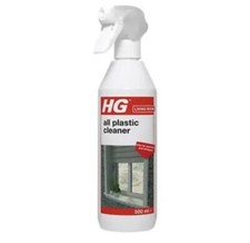 Image of BRAND NEW HG Intensive Plastic Cleaner 500ml Effective Synthetic Material Clean