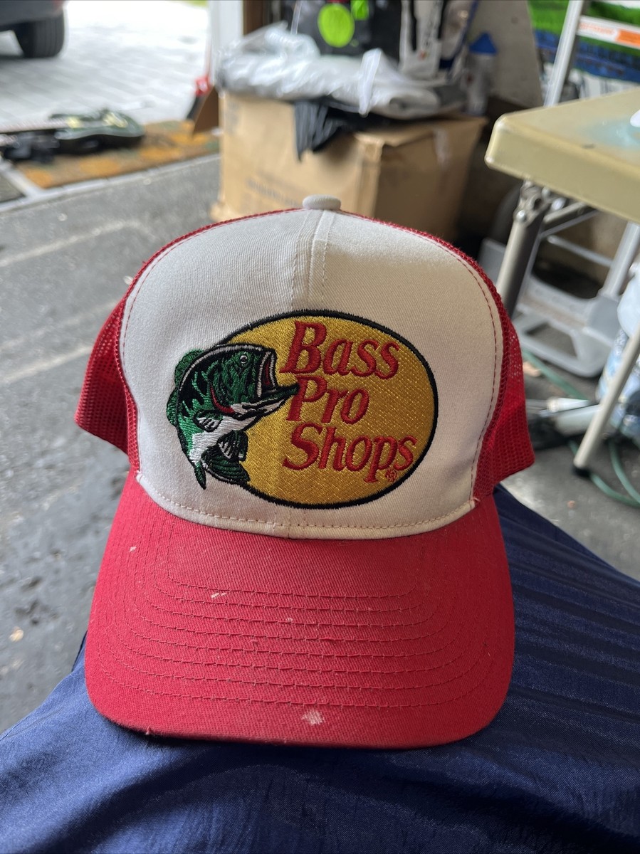 帽子 vintage made in USA Bass Pro Shops cap Vintage Bass Pro Shops Trucker Hat Mesh Foam Snapback Gray