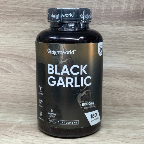 Complément Alimentaire Ail Noir Fermenté 15000mg - 180 Gélules Vegan
