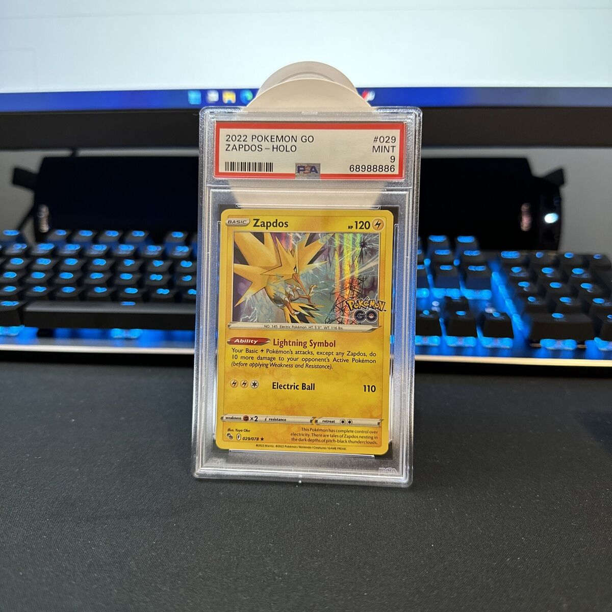 Zapdos Holo - Pokémon Go Pokémon card 029/078