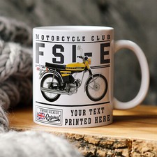 Personalised Motorbike Mug Yamaha FSIE Classic Bike British Cup Gift VBM41