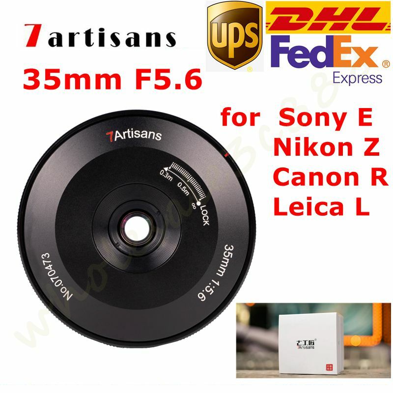 7artisans 35mm F5.6 MF Full Frame Lens For Sony E Nikon Z