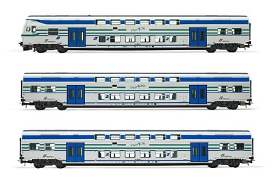 Lima Expert HL5058 Set  Vivalto  Pilot + 2 Mittlere Weiße Bänder Grün/Blau