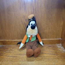 Applause Walt Disney 1984 Vintage Goofy LARGE 15" Stuffed Plush Doll Toy 2371