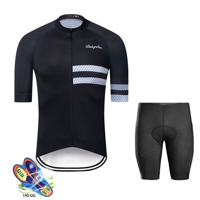 RAPHA Sommer Radtrikot Set Team Fahrradbekleidung Fahrrad Trägerhose
