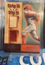 2019 Panini Leather & Lumber Grip It-N-Rip It /99 David Fletcher Rookie RC