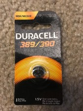 New Duracell 390 389 389/SR54/M Battery Duralock Power Preserve