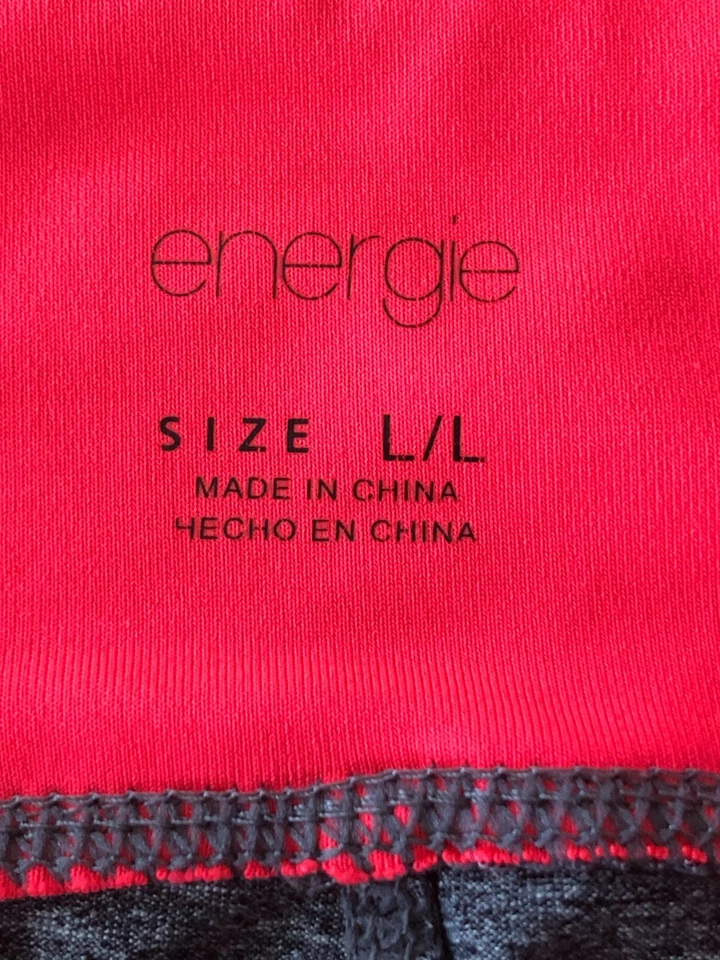 Leggings Energie Junior Talla L Rojo Gris Estampado Animal Bloque de Color Foto 2 de 4