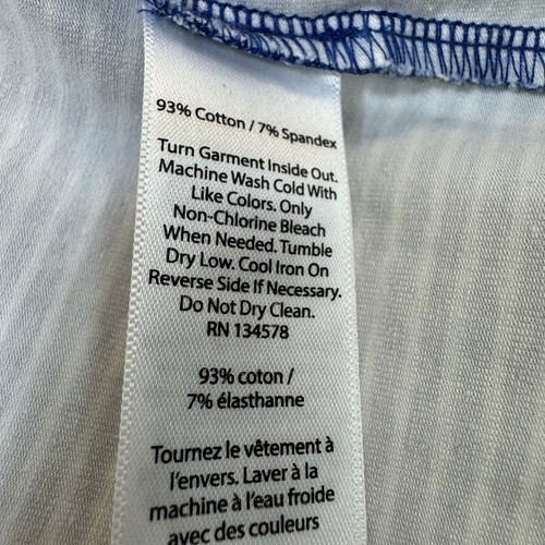 Vineyard Vines Girls Fine Line Stripe Tisbury Dress Size L-14 Stretch Knit - Picture 7 of 7