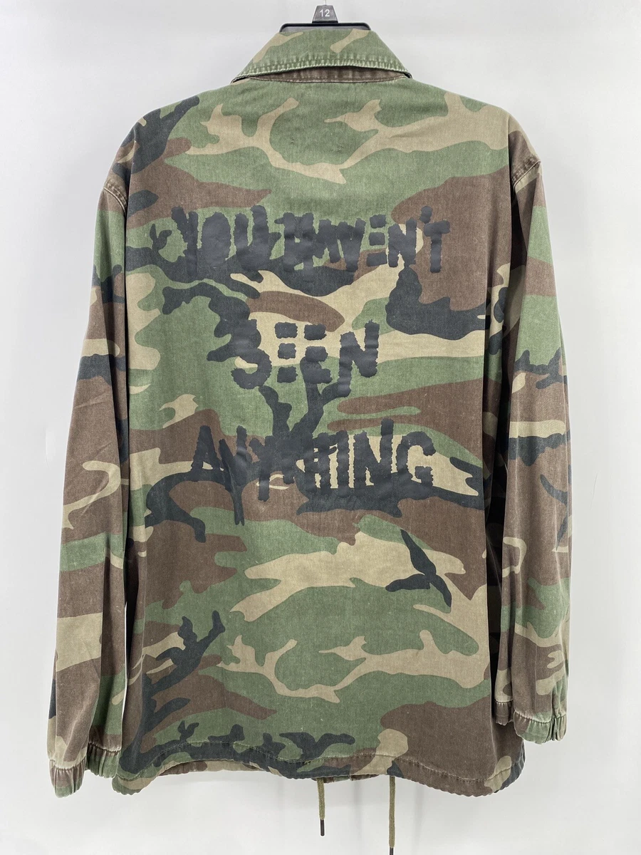Zara camo hotsell jacket mens