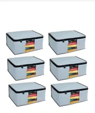 Single Packing Saree Cover Clothes Garment Sari Storage Box Bags Carry Storage