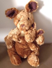 Mom  Baby Joey Soft Kangaroo Plush Stuffed Animal Toy 12"