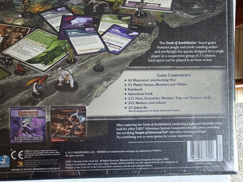 WizKids D&D Dungeons and Dragons Tomb of Annihilation Board Game Premium Edition - Picture 9 of 9