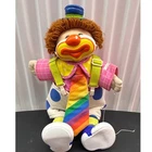 Vintage 1984 Cabbage Patch Kids Clown Doll Xavier Roberts Red Hair Green Eyes