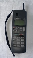 Vintage Nokia 101 Analog Brick Mobile Phone With Aerial