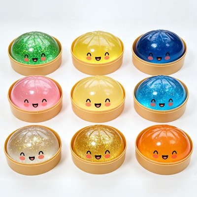 Dumpling Squishy Mystery Blind Pack   Soft Bun Stress Toy Random Surprise