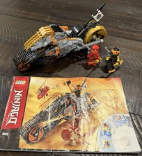 LEGO NINJAGO: Cole's Dirt Bike (70672) - W/ Manual / Missing Pyro Destroyer Fig