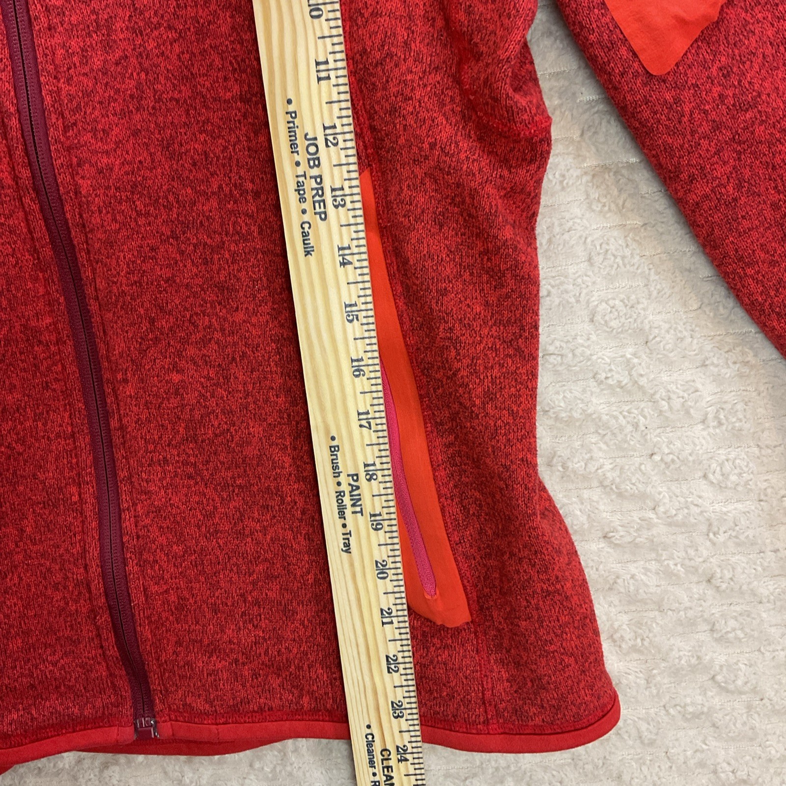 Arc'teryx Polartec Fleece Full Zip Jacket Women's XL Red Arcteryx thumbnail 12