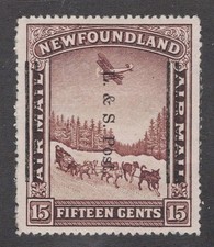 NEWFOUNDLAND STAMP 211iii  MH