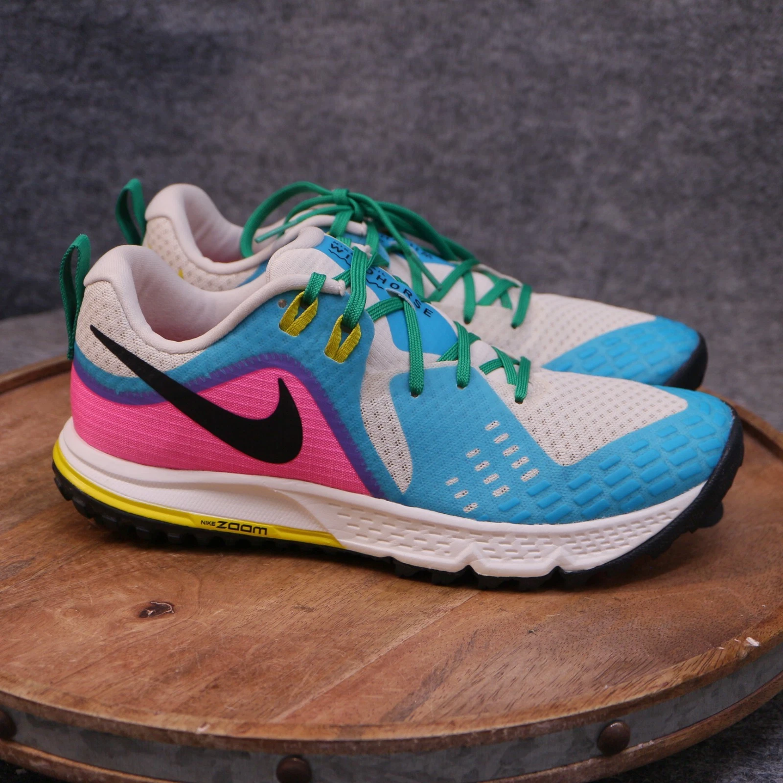 Nike Air Zoom Wildhorse 5 Trail Running Shoes AQ2223-100 Women's Size 8.5 US