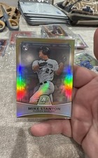2010 Bowman Platinum - Giancarlo Stanton #86 Gold Foilboard Mike 190/539