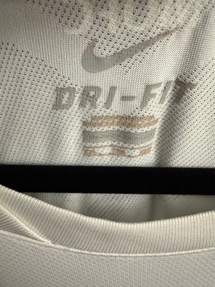 Nike Manchester United White Long Sleeve Jersey 11/12 L/S Men's 2XL RONALDO 7 - Image 3 of 4