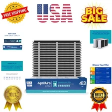 413CBN Replacement Filter for Whole House Air Purifiers - MERV 13 with Carbon...