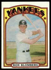 1972 Topps #203 Ron Blomberg