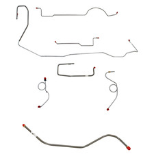 Complete Brake Line Kit Fits Mopar E Body 1970-1971 Stainless Cbk0527ss Complete Brake Line Kit Fits Mopar E Body 1970-1971 Stainless Cbk0527ss