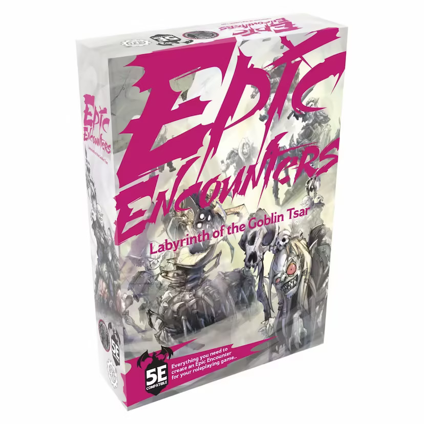 Epic Encounters Labyrinth The Goblin Tsar Steamforged Games NEW SEALED Free Post