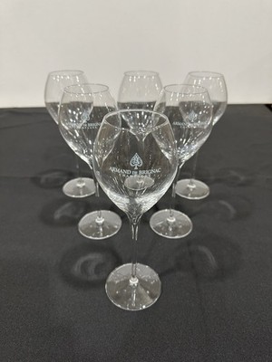 ARMAND DE BRIGNAC Crystal Glasses Set Of 6