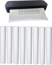 8 Rolls About 200 Pages , A4, BPS Free, Thermal Printer Paper, BPA Free. for...