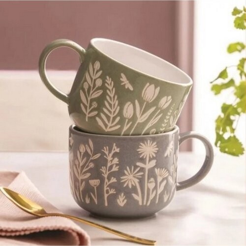 NEW Mason Cash In The Meadow Daisy Mug Blue 400ml - Picture 2 of 2