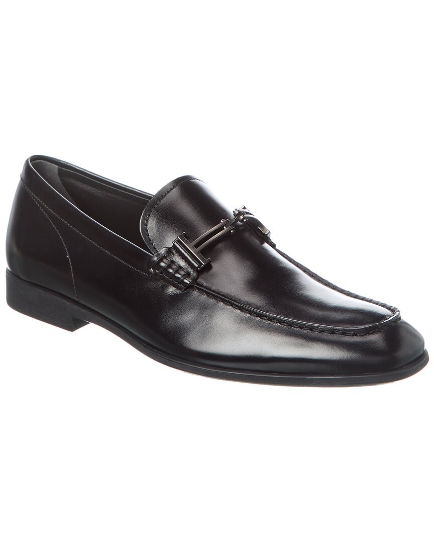 Мужские кожаные мокасины Tod S Черный 7 46490₽