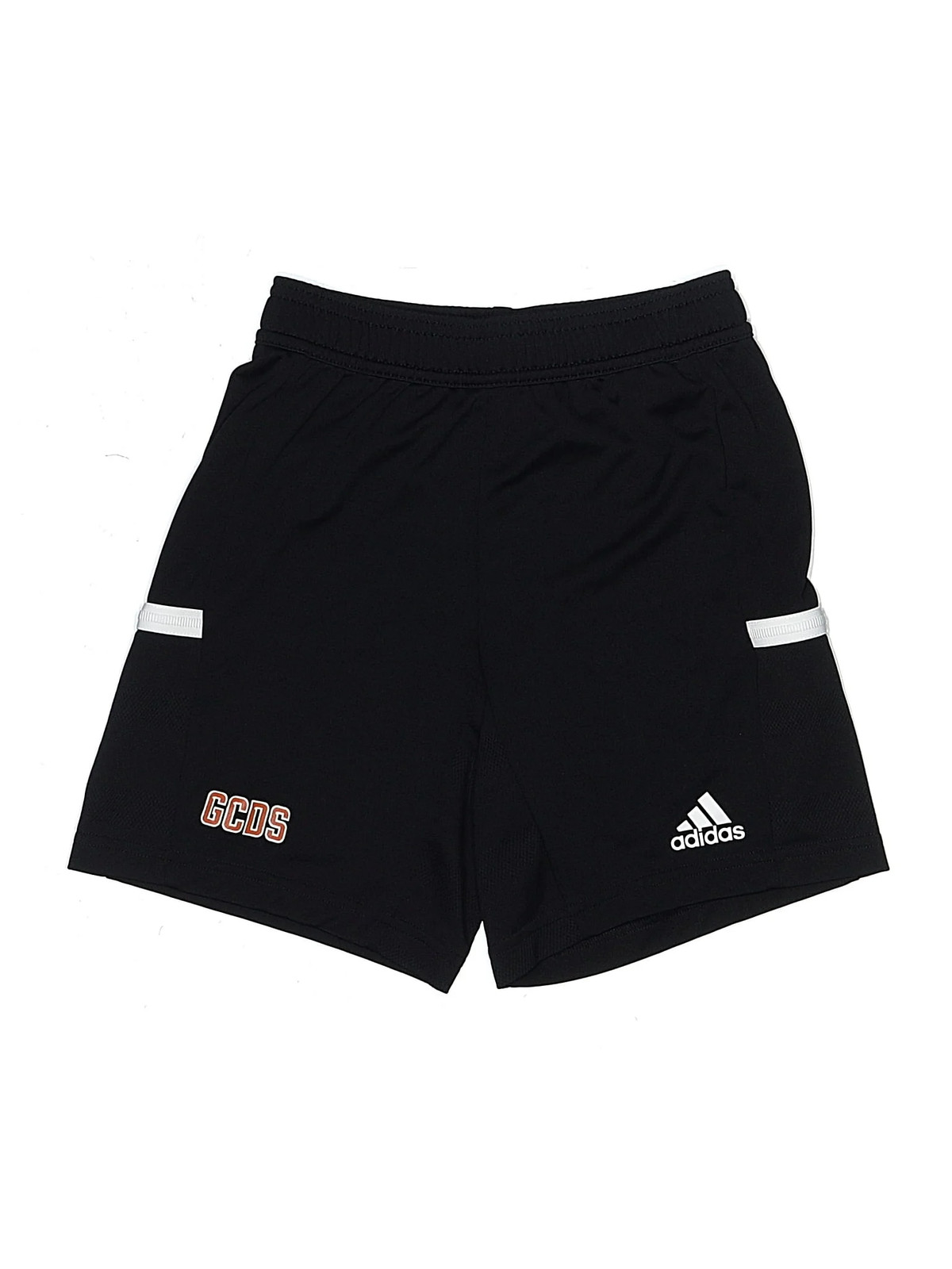 Adidas Boys Black Athletic Shorts S Youth