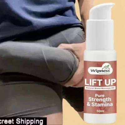 Men s Stamina Enhancer Oil   Ayurvedic Lift-Up Herbal Energy Massage 50ml