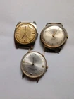 Vintage Gents Watches X3 joblot Spares/Repairs
