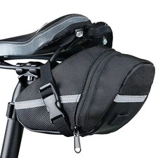 Bike Saddle Bag - Cycling MTB Tail Pack - Waterproof Under Seat Pouch Storage