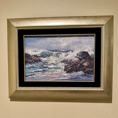Violet Parkhurst ''Endless Seas'' Signed Art Print Canvas 15/50 AP COA Framed