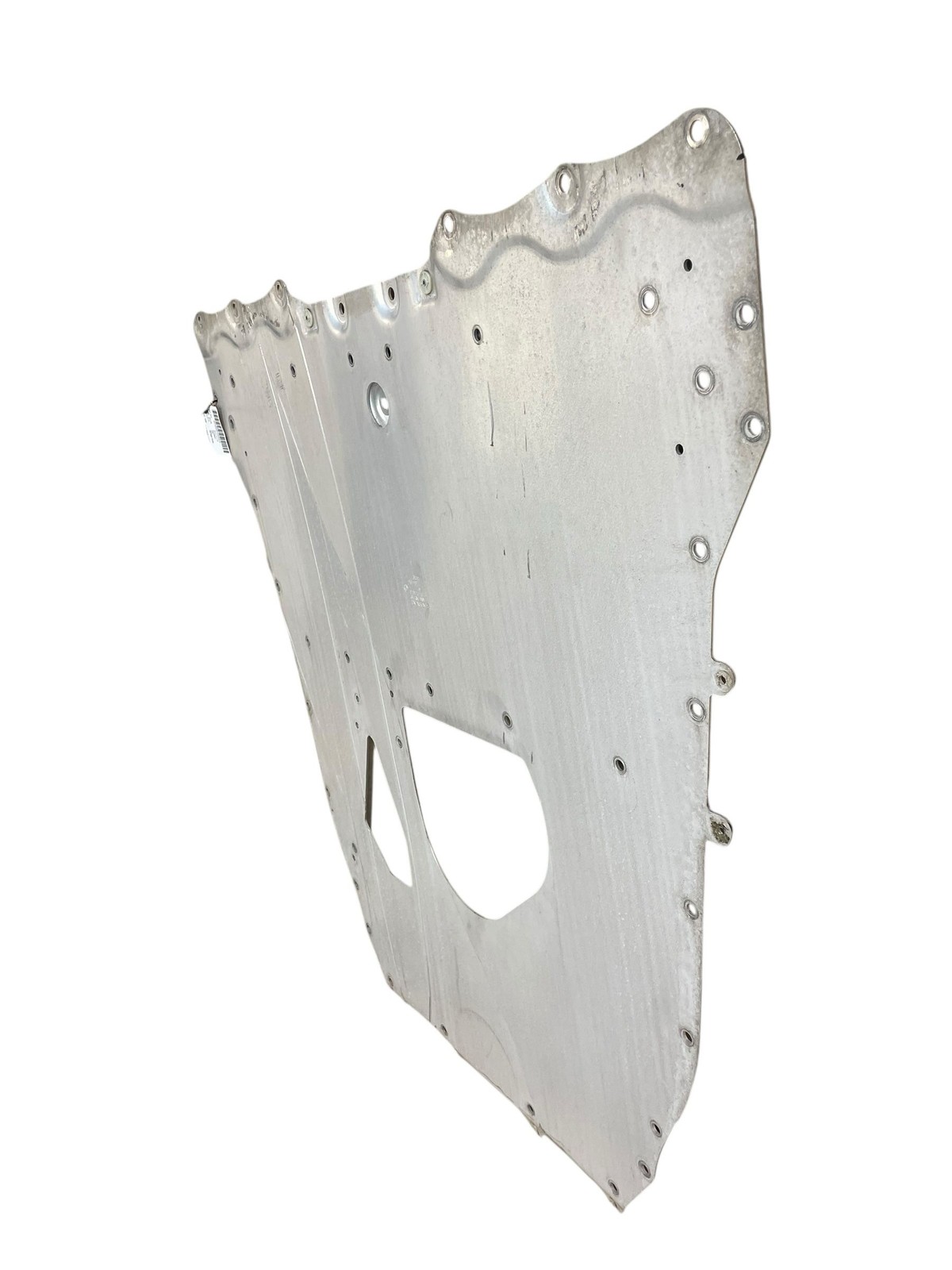 2014-2020 BMW I8 REAR UNDER ENGINE SPLASH SHIELD SUPPORT BRACE SKID PLATE OEM