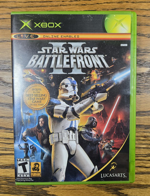 LucasArts Star Wars Battlefront II Xbox 2005 NTSC-U/C T Shooter Multiplayer