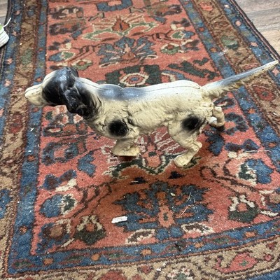 Cast Iron ANTIQUE VINTAGE SPRINGER SPANIEL POINTER DOG DOORSTOP