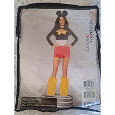 Confidential Society Playful Mickey Mouse 3pc Costume Set size L NEW