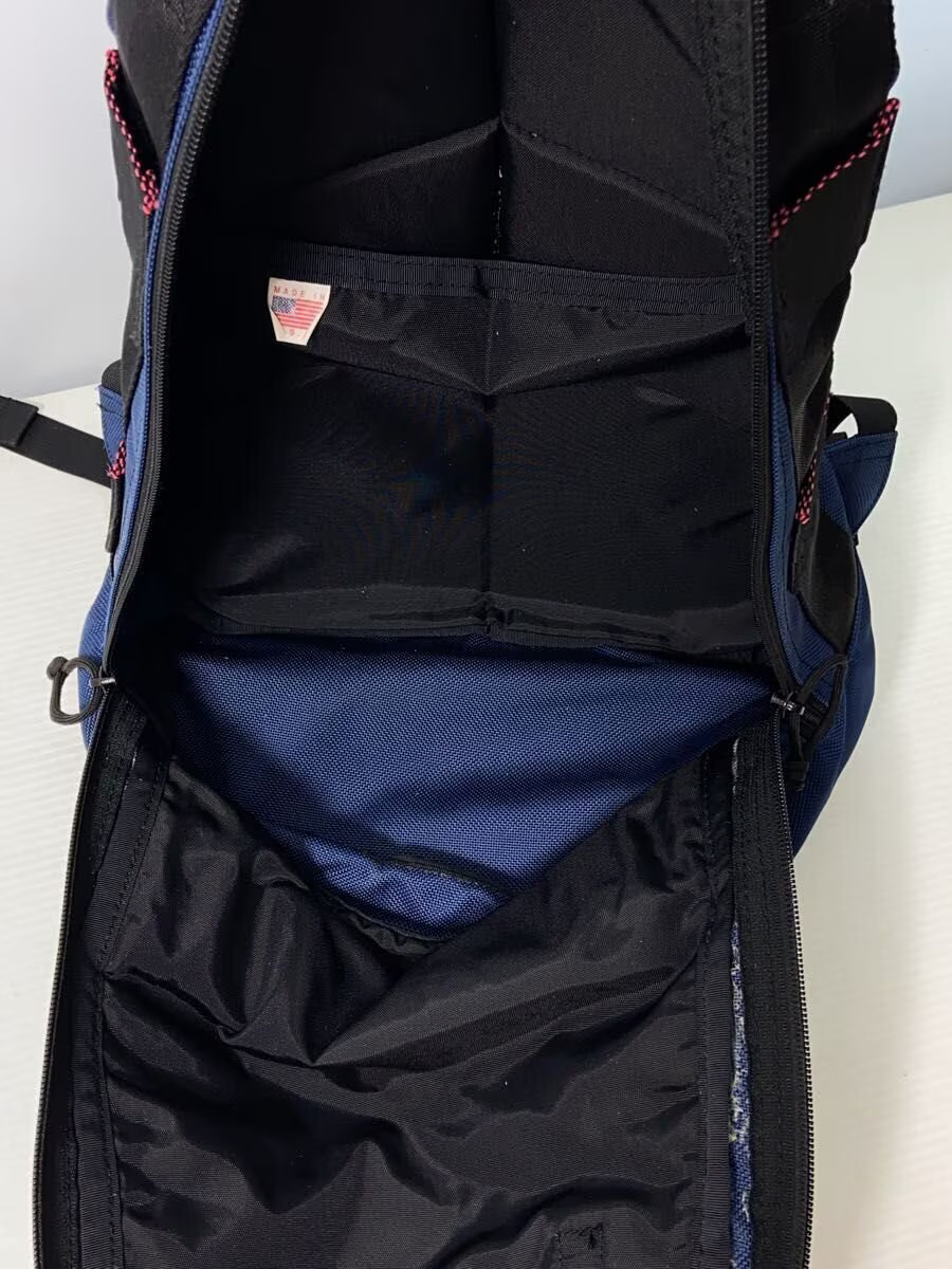 BRIEFING Backpack Nylon Navy Solid Color BRF07321… - image 6