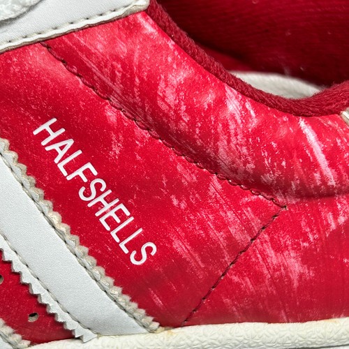 adidas Halfshells Red 2005 Sample Size UK 5.5 US 7 EU 38 2/3 Heavy Wear - Picture 12 of 24