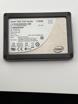 Intel SSD 520 Series 120GB 2.5'' SATA 6Gb/s SSDSC2CW120A3